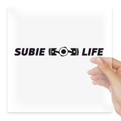 Наклейка Subie life