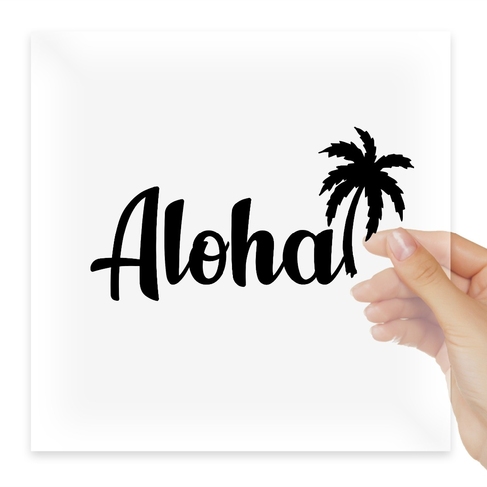 Наклейка Aloha