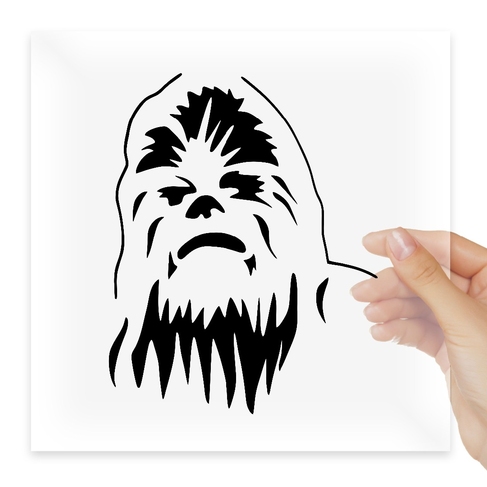 Наклейка Chewbacca Star Wars