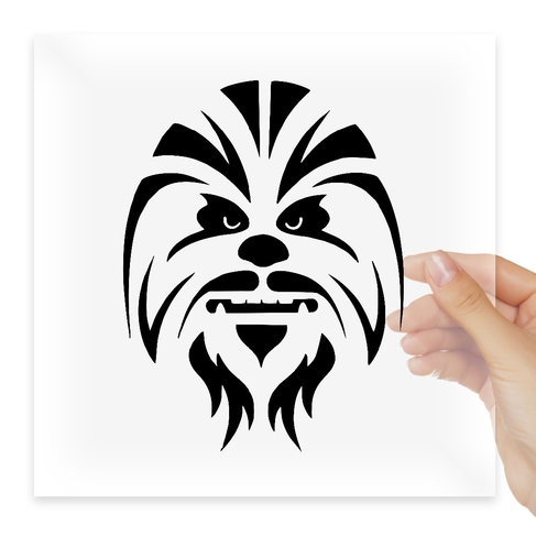 Наклейка Chewy Chewbacca Star Wars