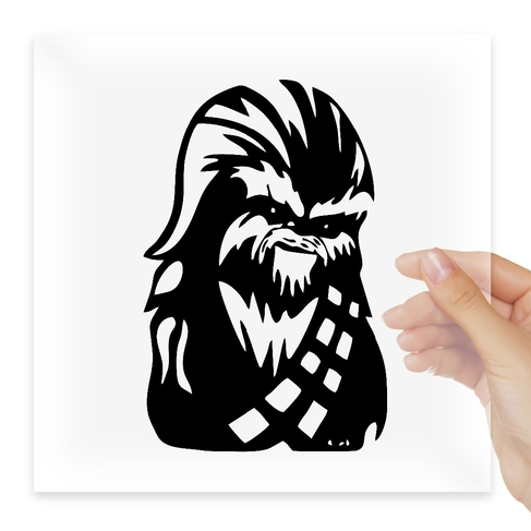Наклейка Cute Chewbacca Star Wars