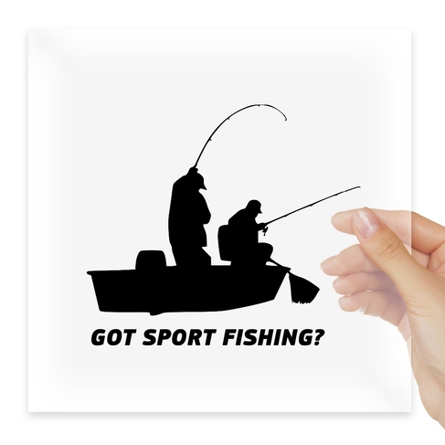 Наклейка Got Sport Fishing