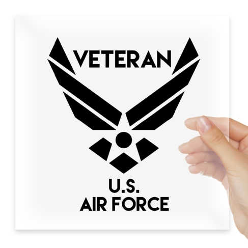 Наклейка Air Force Veteran