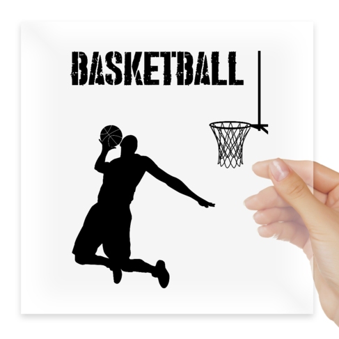 Наклейка Basketball