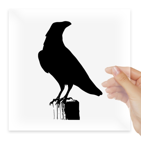 Наклейка Crow