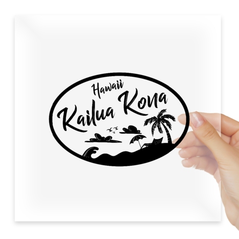 Наклейка Hawaii Kailua Kona