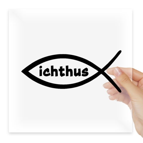 Наклейка Ichthus