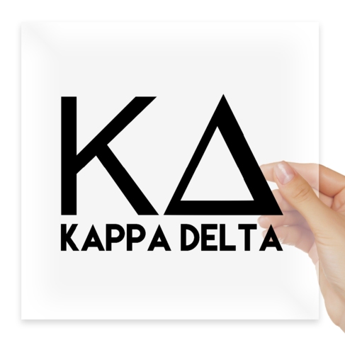 Наклейка Kappa Delta
