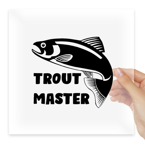 Наклейка Trout Master