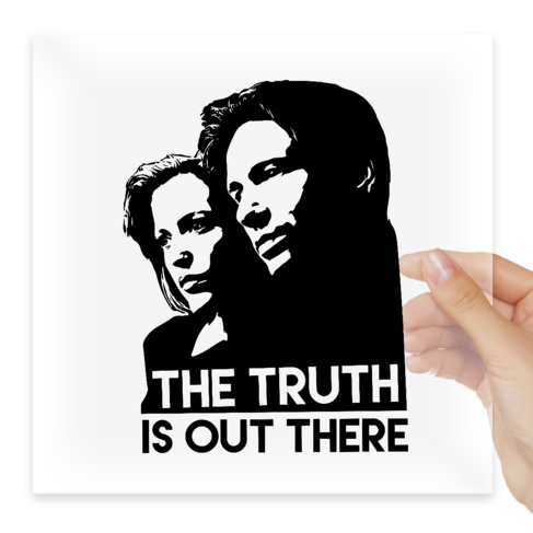 Наклейка Mulder and Scully