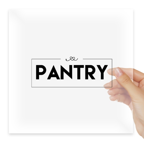 Наклейка Pantry