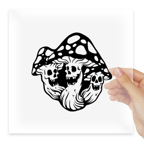 Наклейка Magic mushrooms psychedelic