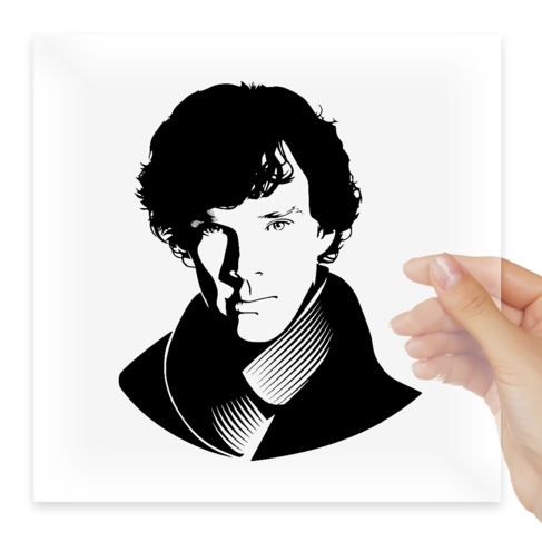 Наклейка Sherlock