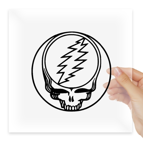 Наклейка Steal your face skull
