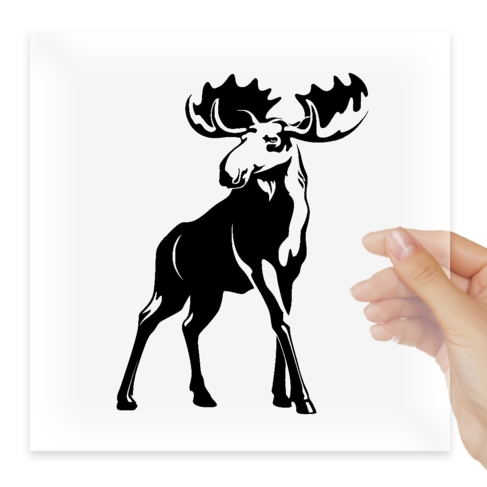 Наклейка Alaska Moose