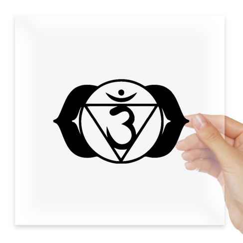 Наклейка Intuition Brow Chakra Ajna Yoga Meditation