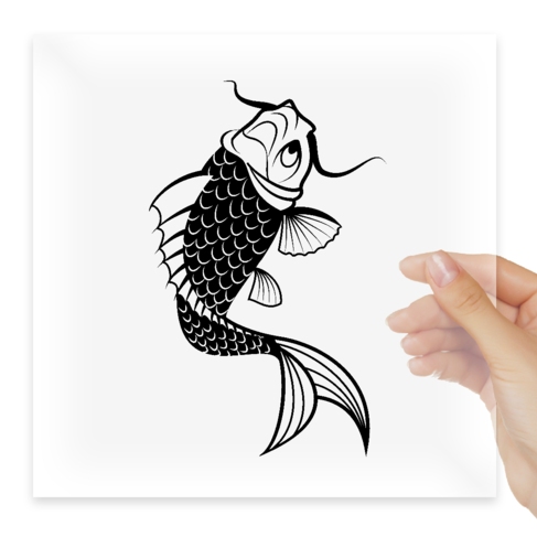 Наклейка Koi Fish