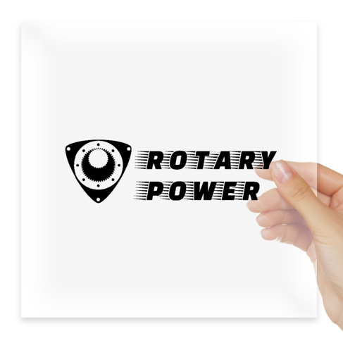 Наклейка Rotary Engine Rotary Power Wankel