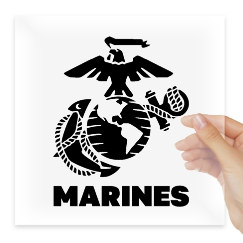 Наклейка Marines