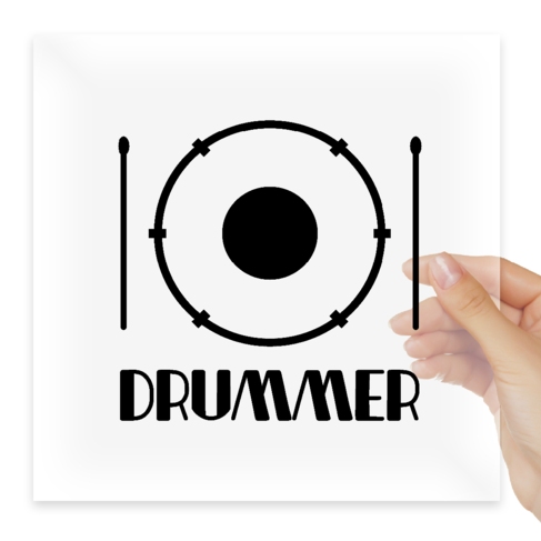 Наклейка Drummer