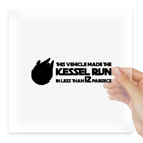 Наклейка STAR WARS - Kessel Run