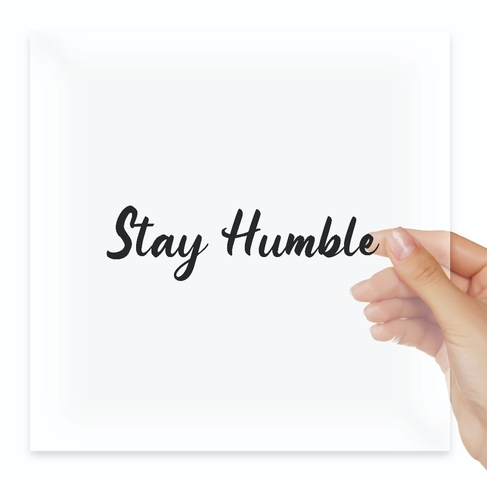 Наклейка Stay Humble