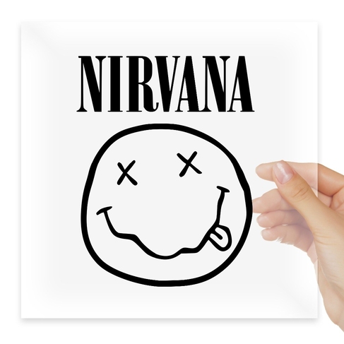 Наклейка Нирвана Nirvana