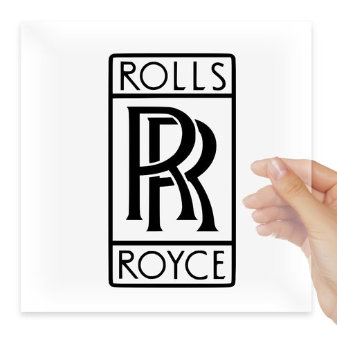 Наклейка Rolls Royce Роллс Ройс