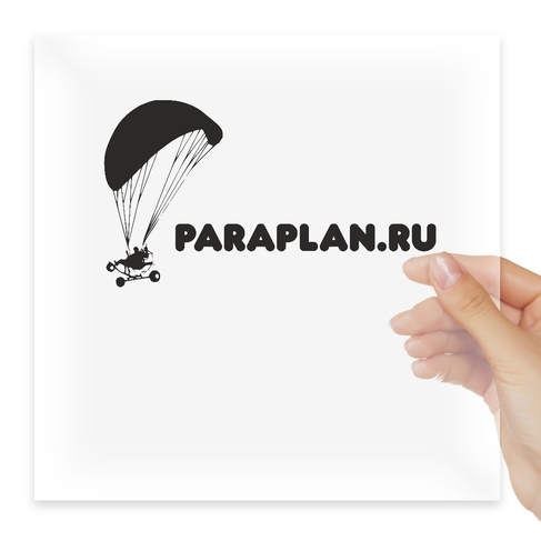 Наклейка Paraplan ru