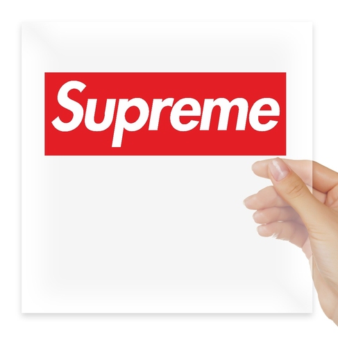 Наклейка Supreme