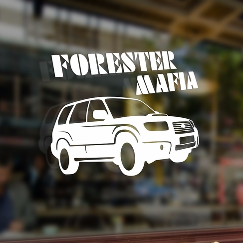 Наклейка FORESTER MAFIA
