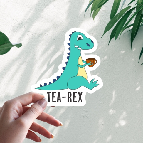 Наклейка Tea-Rex