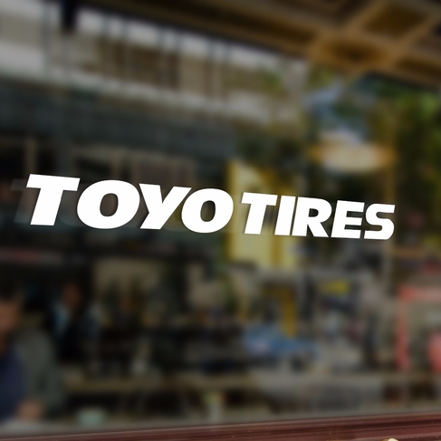 Наклейка Toyo Tires