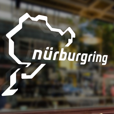 Наклейка Nurburgring нюрбургринг