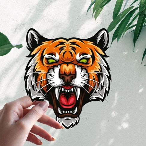 Наклейка Тигр