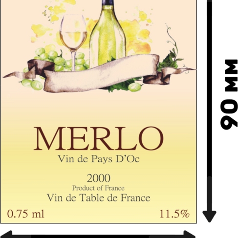 Наклейка merlo(32)
