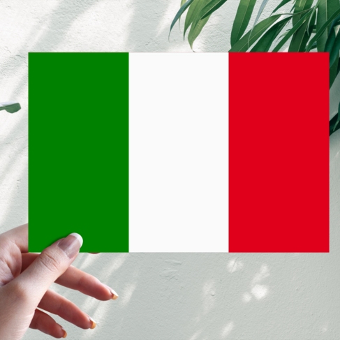 Наклейка Флаг Италии