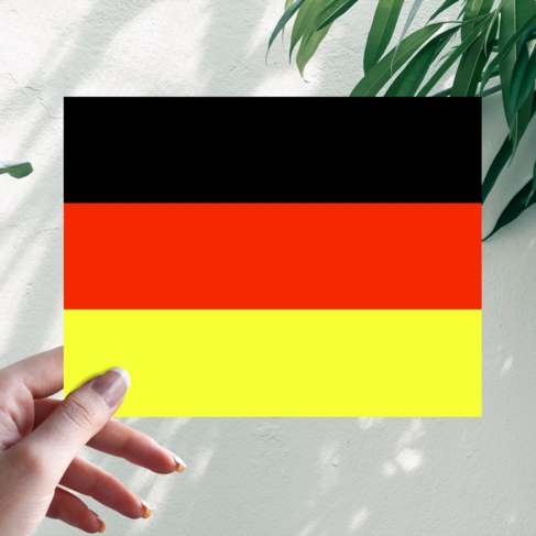 Наклейка Флаг Германии