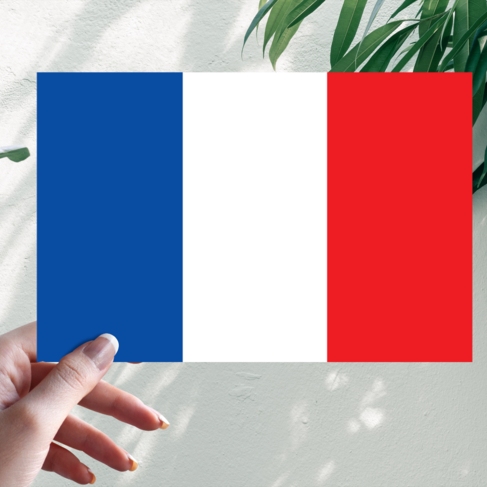 Наклейка Флаг Франции