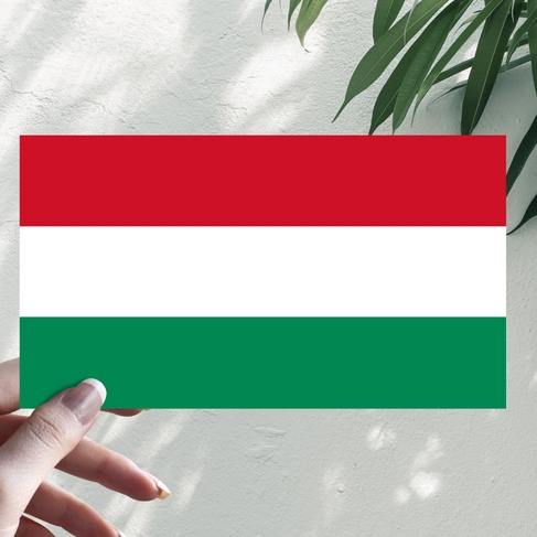 Наклейка Флаг Венгрии