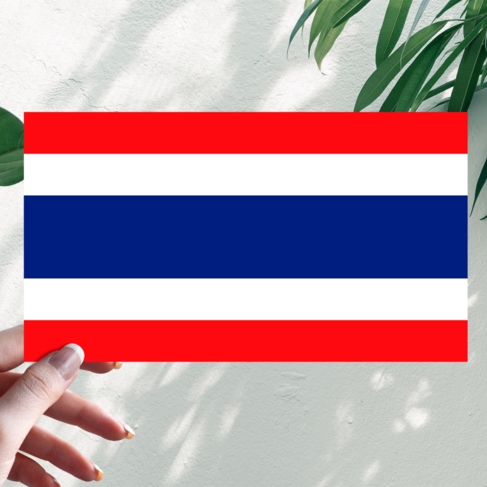 Наклейка Флаг Тайланда