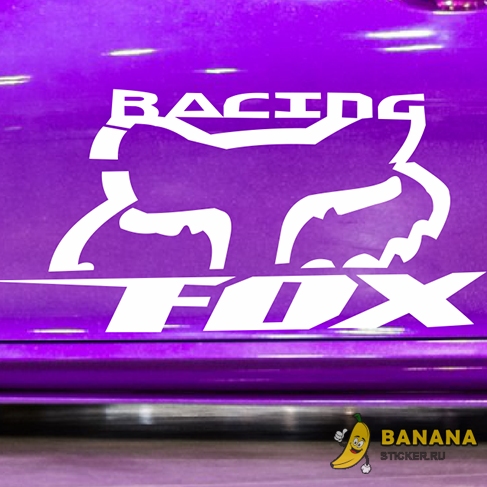 Наклейка Racing Fox