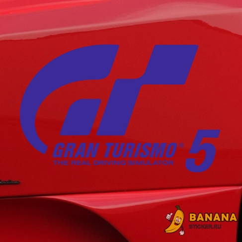 Наклейка Gran Turismo 5