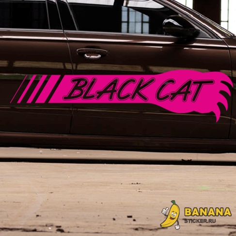 Наклейка Black Cat