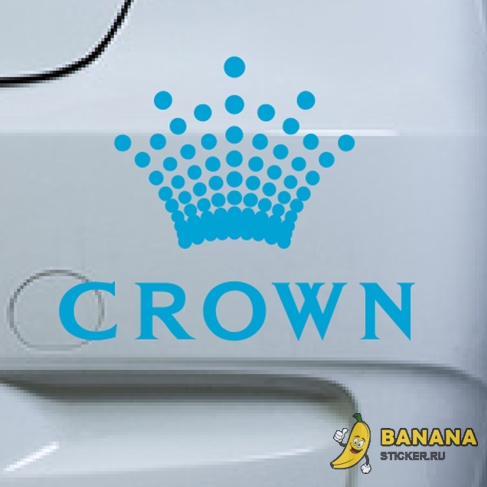 Наклейка Crown
