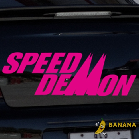 Наклейка Speed Demon