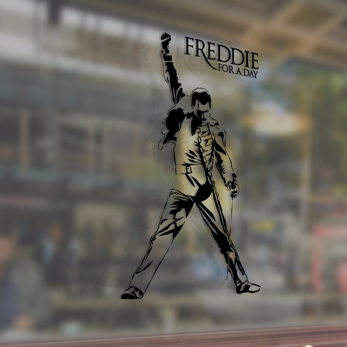 Наклейка Фредди Меркьюри Freddie Mercury 3