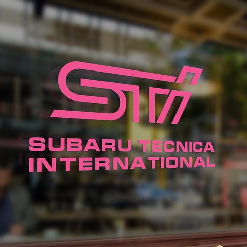 Наклейка STI Subaru Tecnica International
