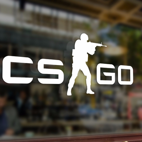 Наклейка CS Counter-Strike GO