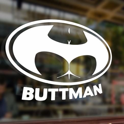 Наклейка Buttman